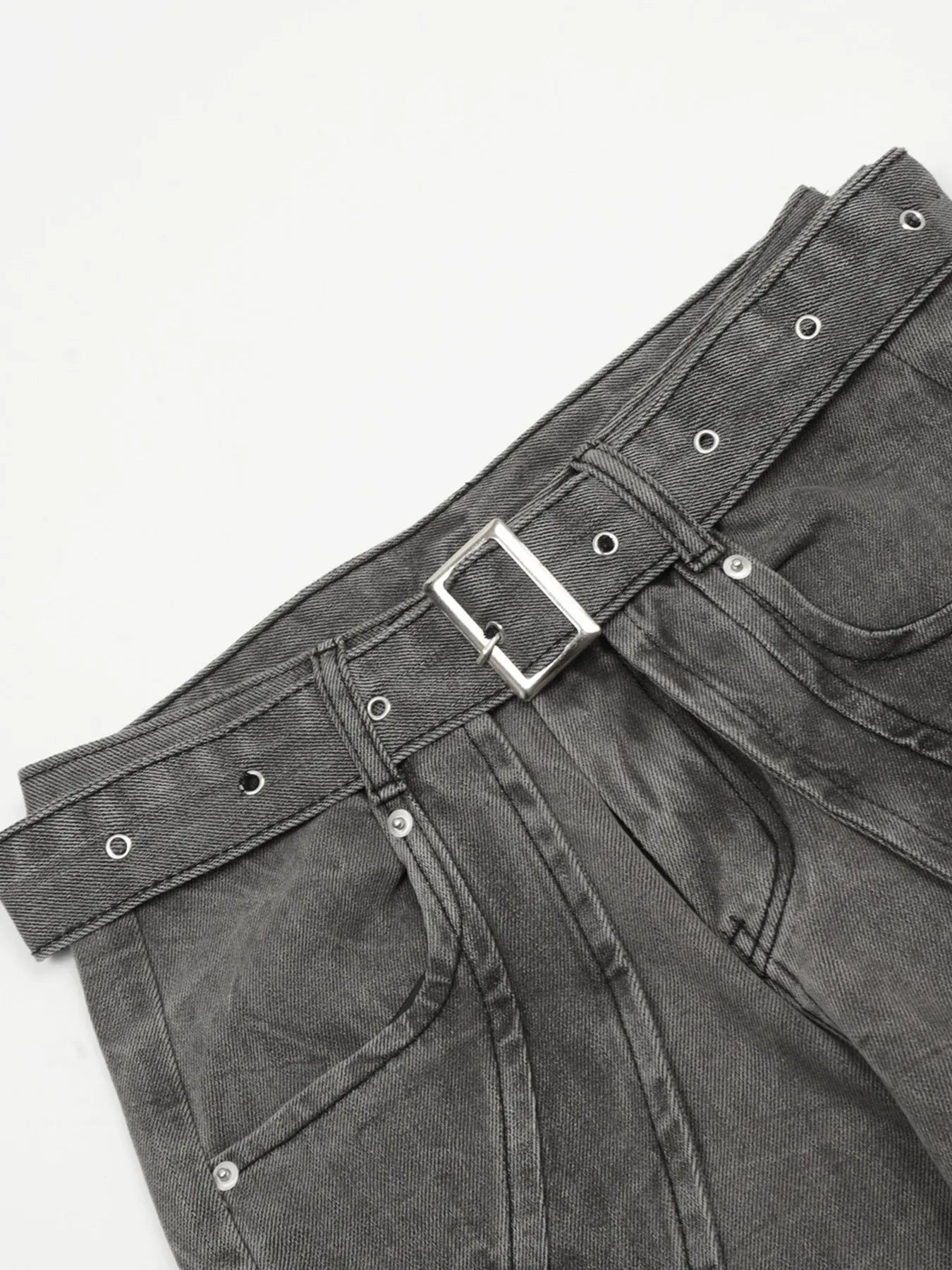 Jeans à taille haute pour hommes   Elégance District