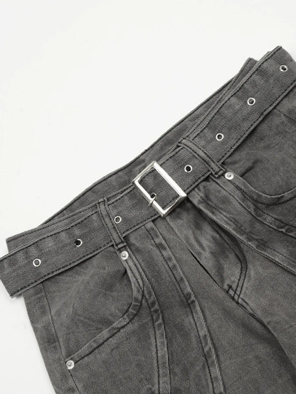 Jeans à taille haute pour hommes   Elégance District