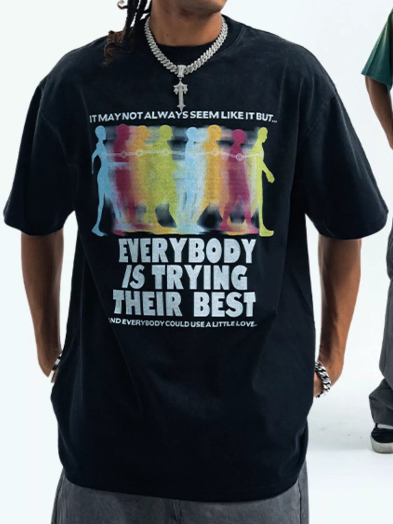 T-shirt à manches courtes et col rond pour homme   Elégance District