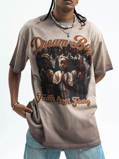 T-shirt à manches courtes et col rond pour homme   Elégance District