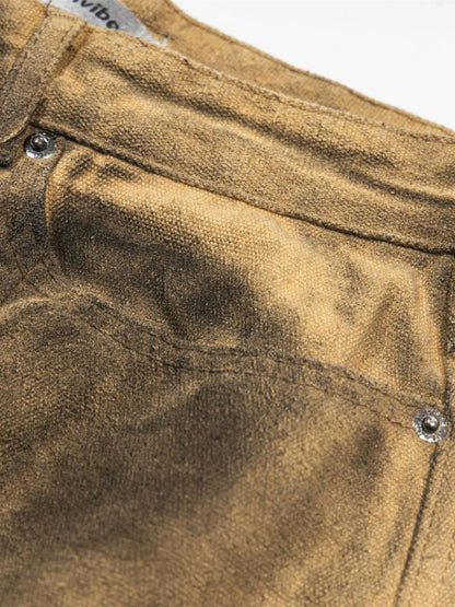 Jean cargo à jambes larges pour homme   Elégance District