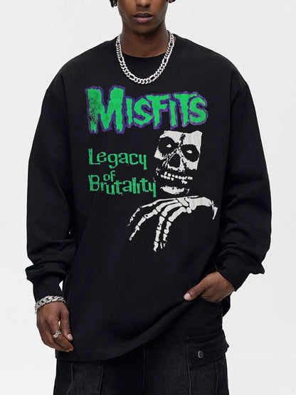 Sweat-shirt à manches longues pour homme avec motif  Elégance District