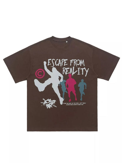 T-shirt à manches courtes et col rond pour homme   Elégance District