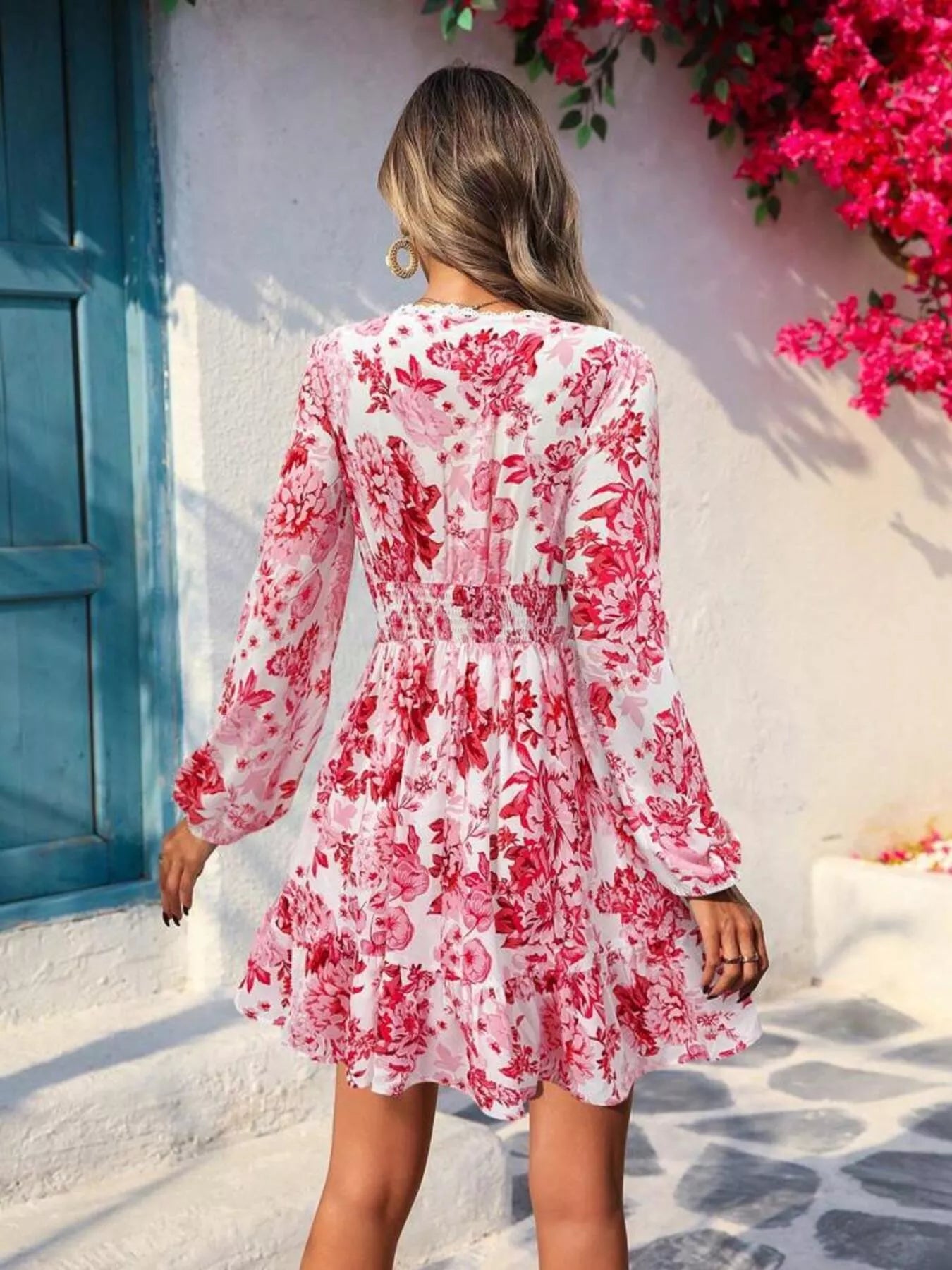 Mini Robe imprimé floral,  Elégance District