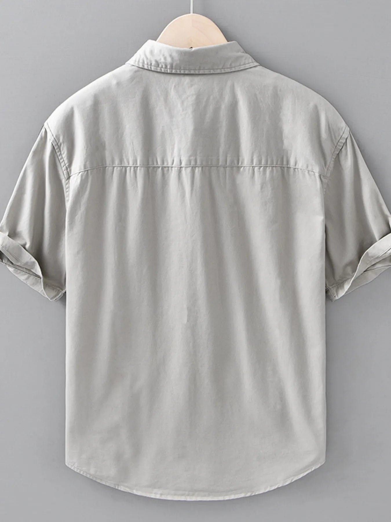 Chemise à manches courtes pour homme grande taille    Elégance District