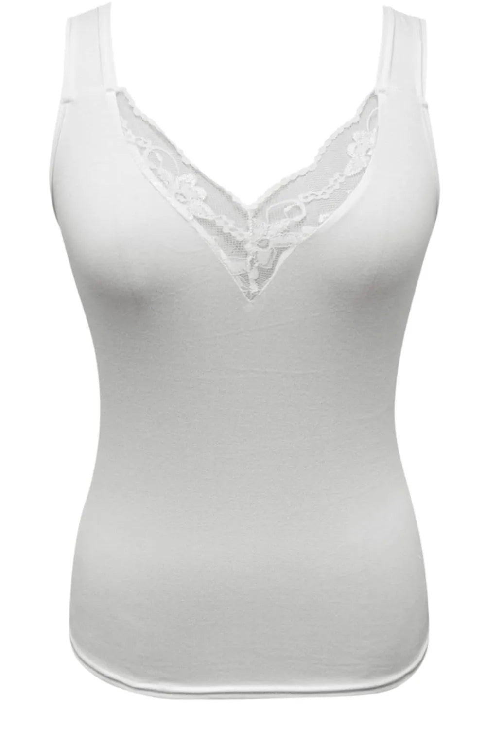 Débardeur Dentelle Col V Grande Taille Femme - Élégance District