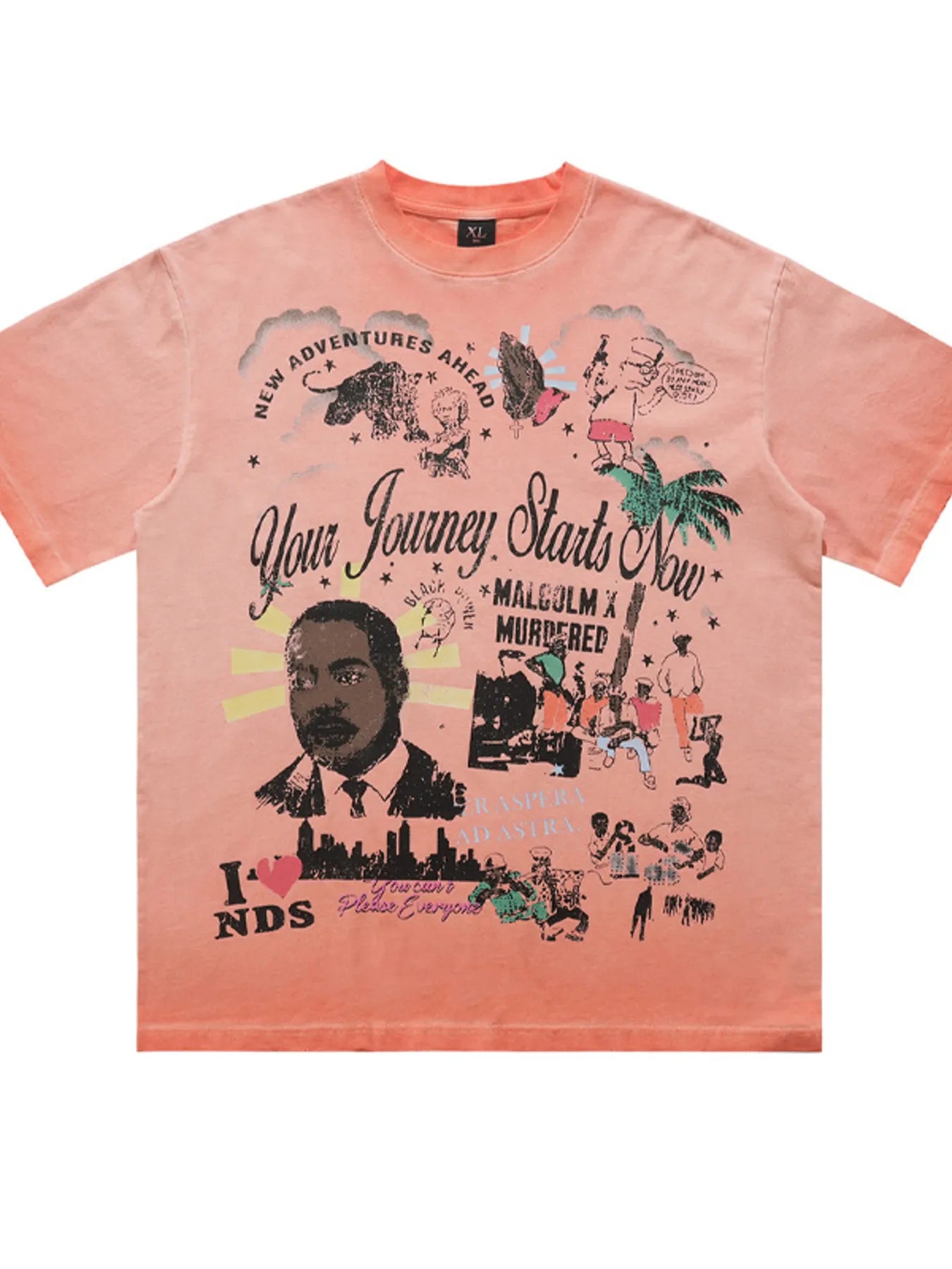 T-shirt graphique à col rond pour homme   Elégance District