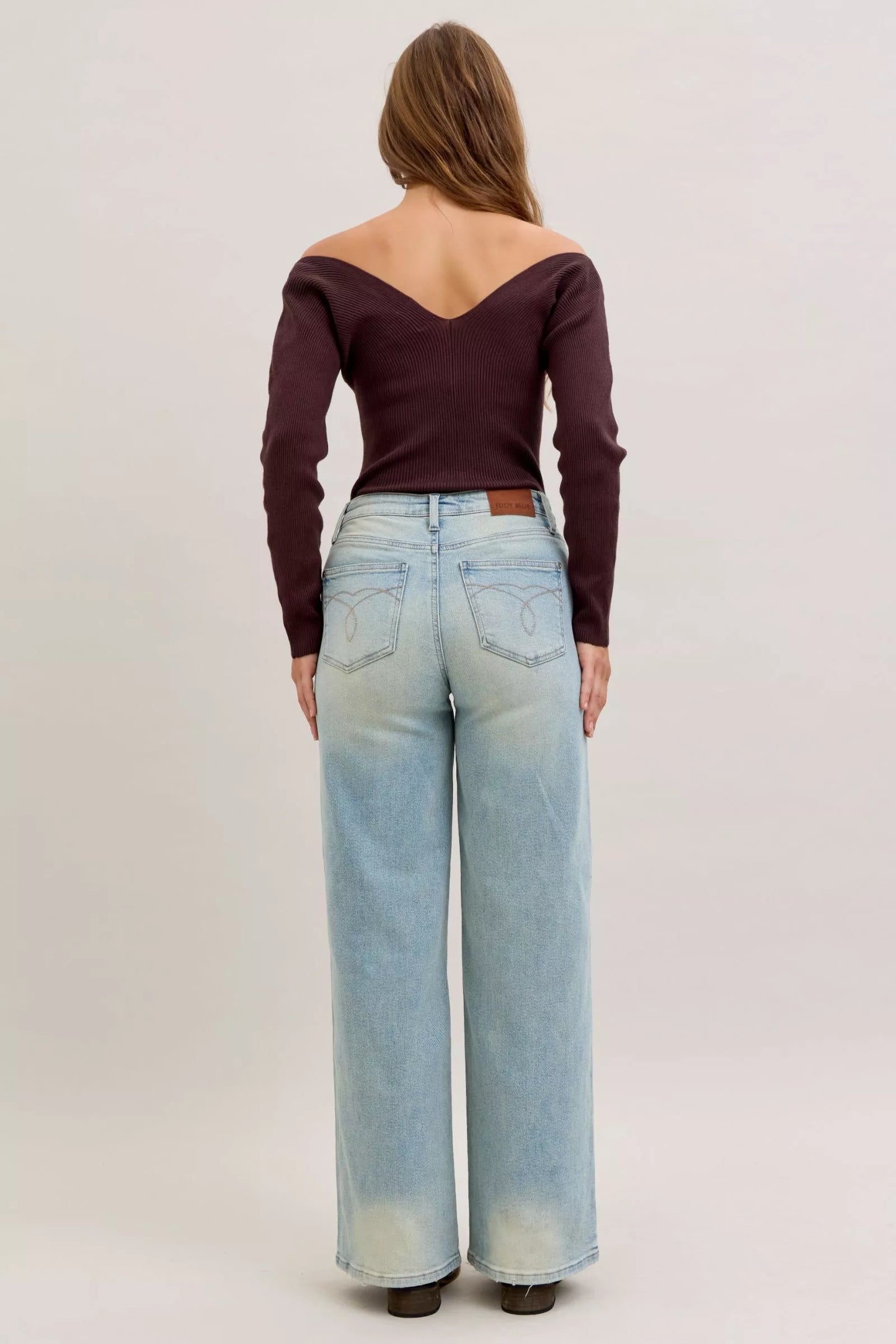 Jean droit taille haute Judy Blue  Elégance District