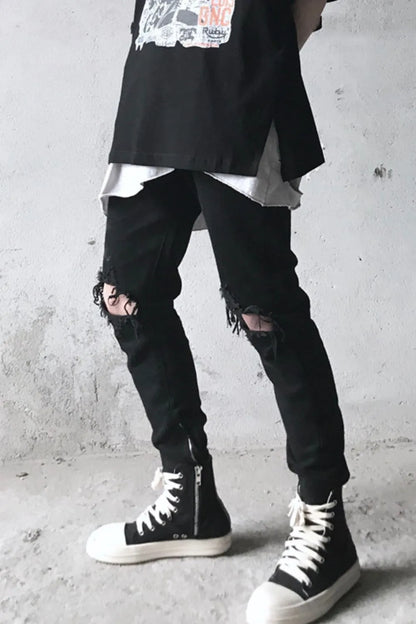 Jean skinny délavé pour hommes   Elégance District