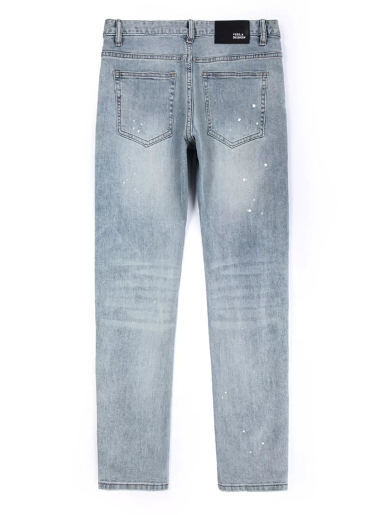 Jeans slim délavés pour hommes   Elégance District