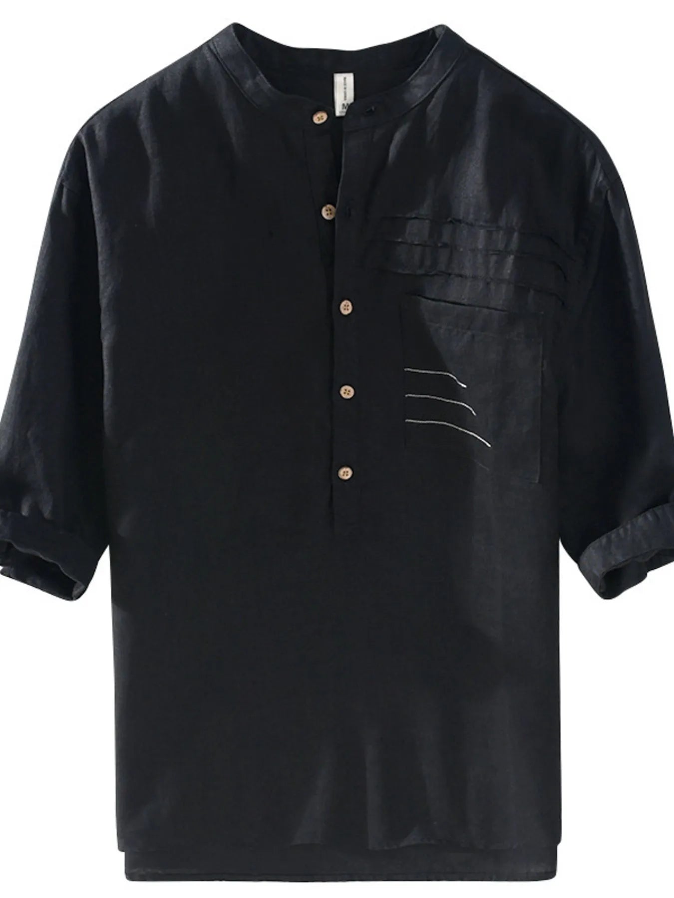 Chemise à manches courtes boutonnée grande taille pour homme   Elégance District