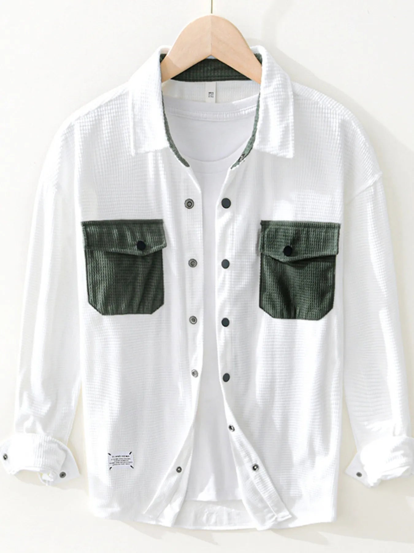 Chemise à manches longues boutonnée   Elégance District