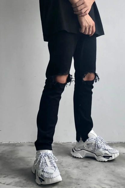 Jean skinny délavé pour hommes   Elégance District