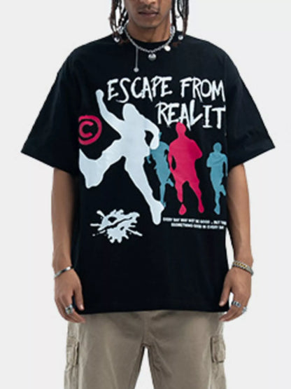 T-shirt à manches courtes et col rond pour homme   Elégance District