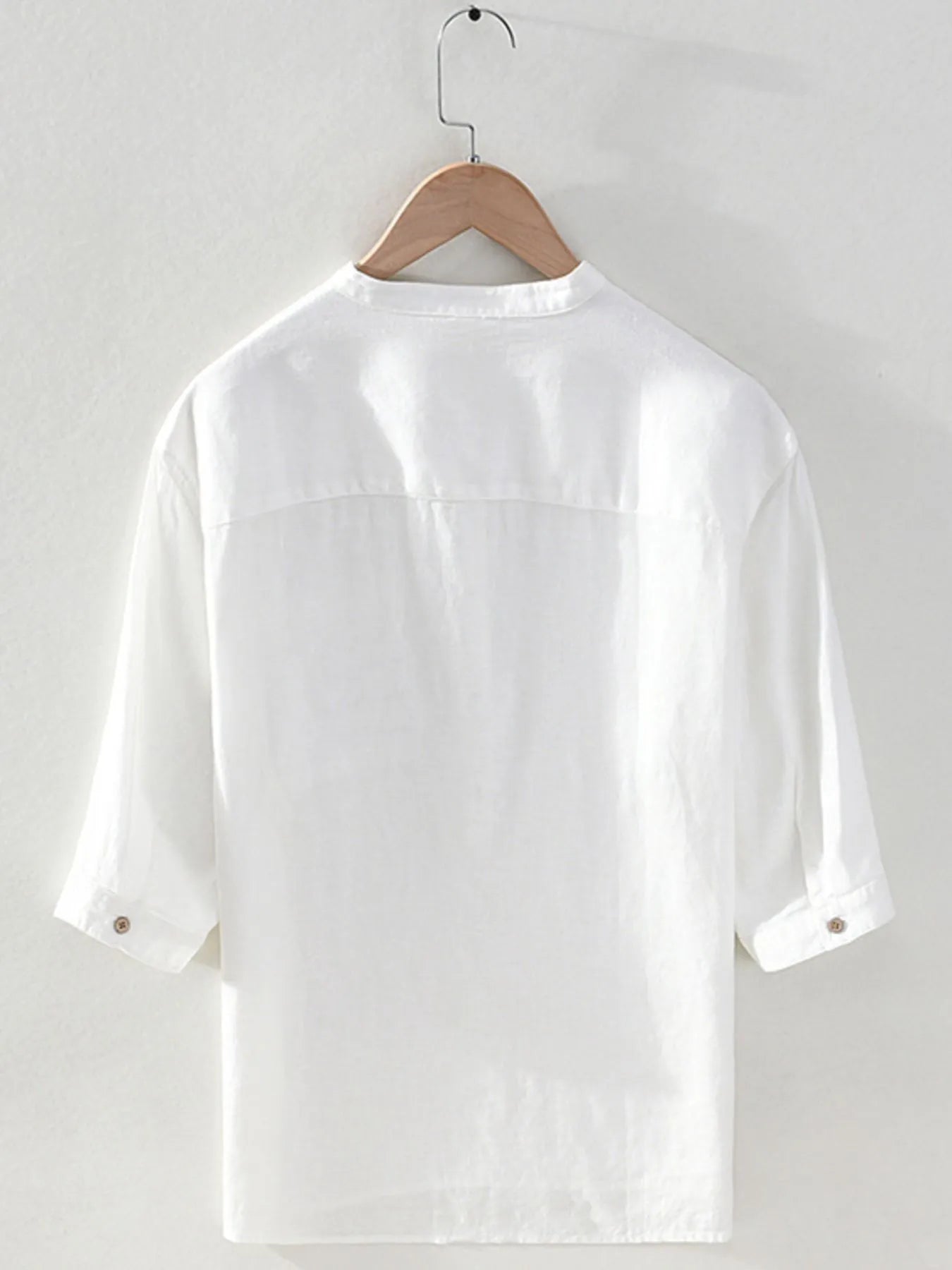 Chemise à manches courtes boutonnée grande taille pour homme   Elégance District