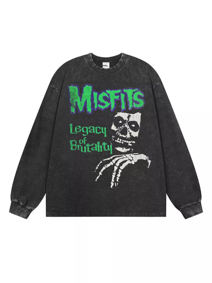 Sweat-shirt à manches longues pour homme avec motif  Elégance District