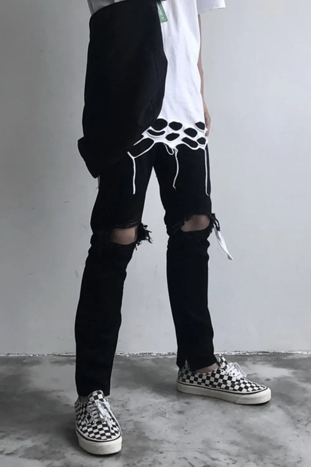 Jean skinny délavé pour hommes   Elégance District