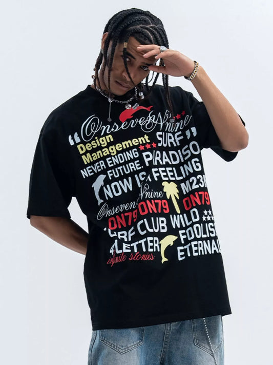 T-shirt à manches courtes et col rond pour homme   Elégance District