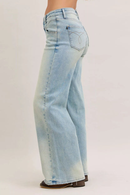 Jean droit taille haute Judy Blue  Elégance District