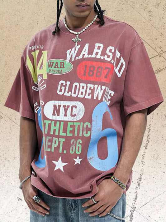 T-shirt à manches courtes et col rond pour homme   Elégance District