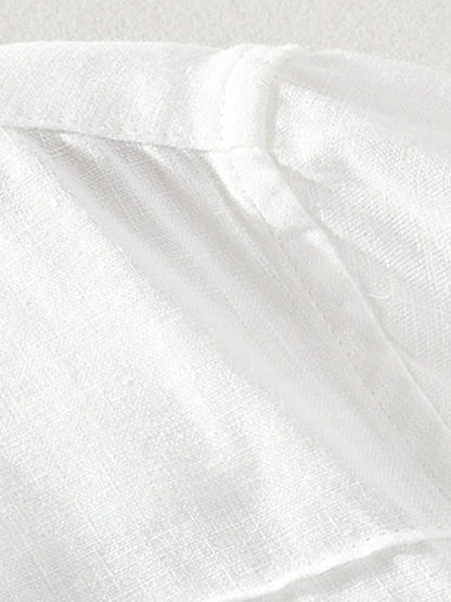 Chemise à manches courtes boutonnée grande taille pour homme   Elégance District