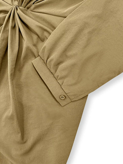 Robe midi fendue sur le devant grande taille  Elégance District