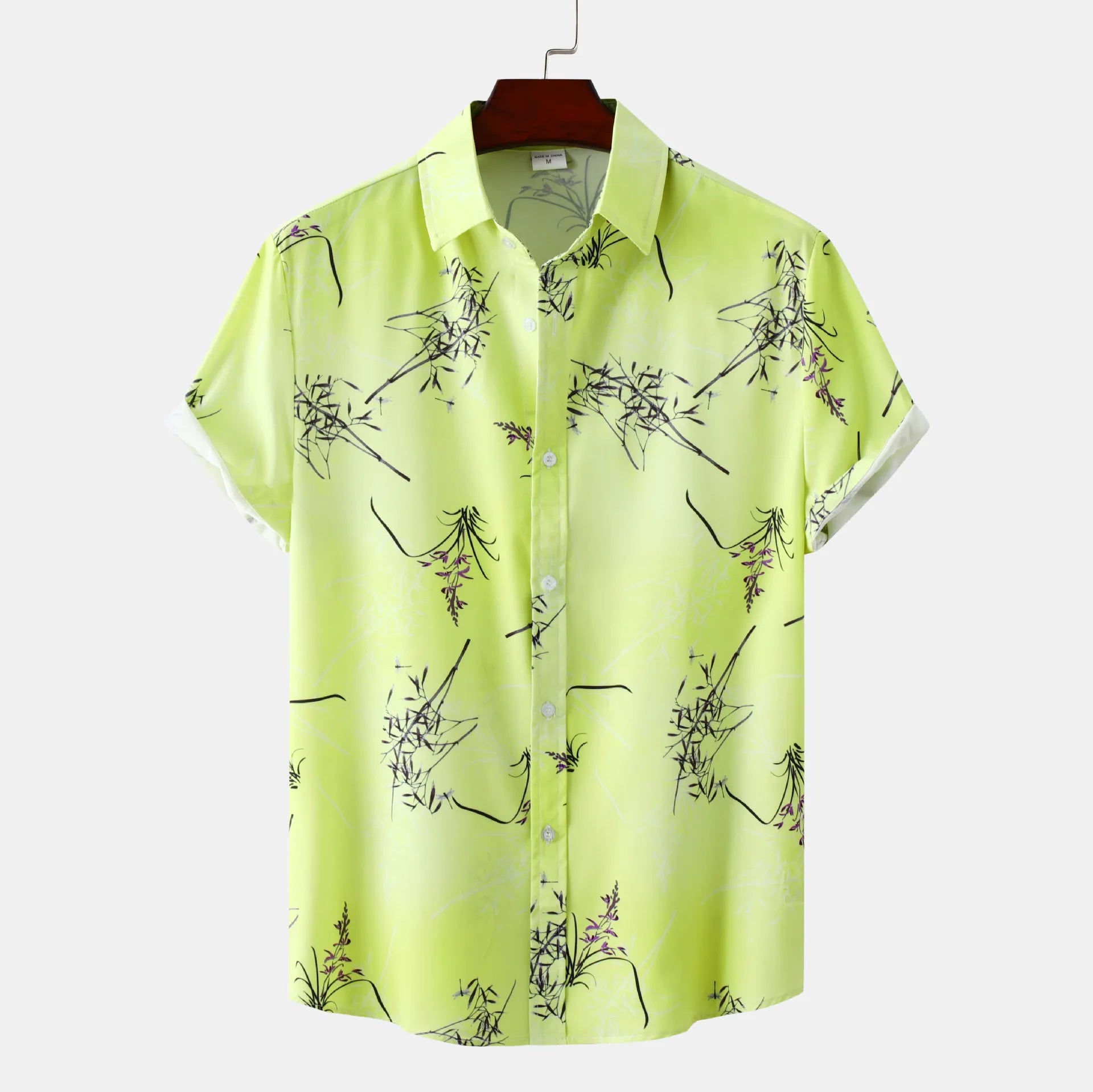 Chemise hawaïenne à manches courtes pour homme grande taille   Elégance District