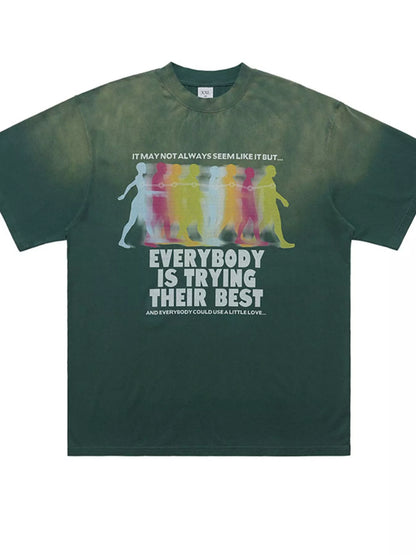 T-shirt à manches courtes et col rond pour homme   Elégance Districtrict