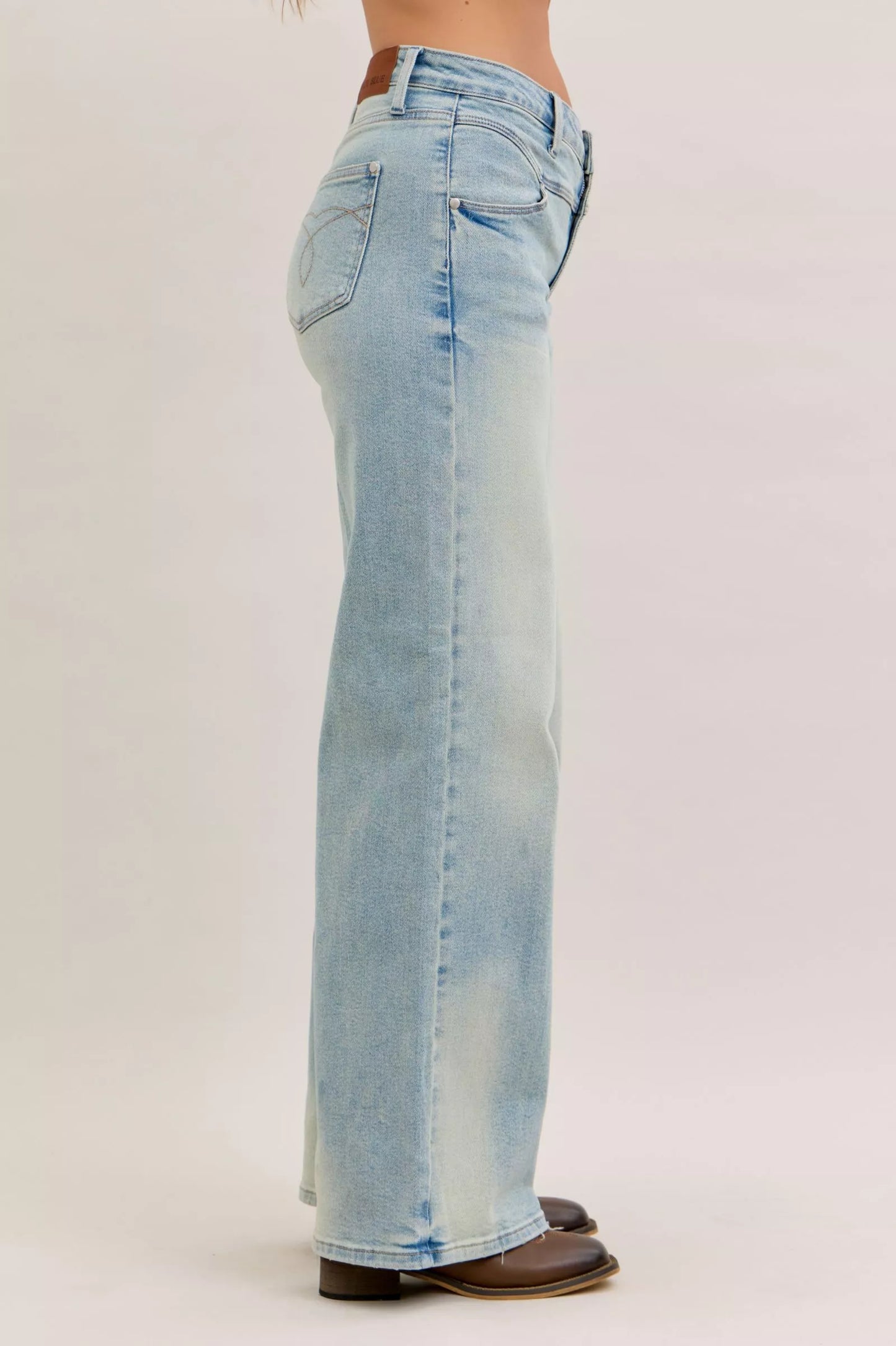 Jean droit taille haute Judy Blue  Elégance District