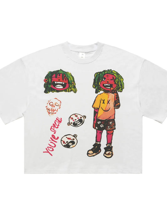 T-shirt graphique à col rond pour homme   Elégance District