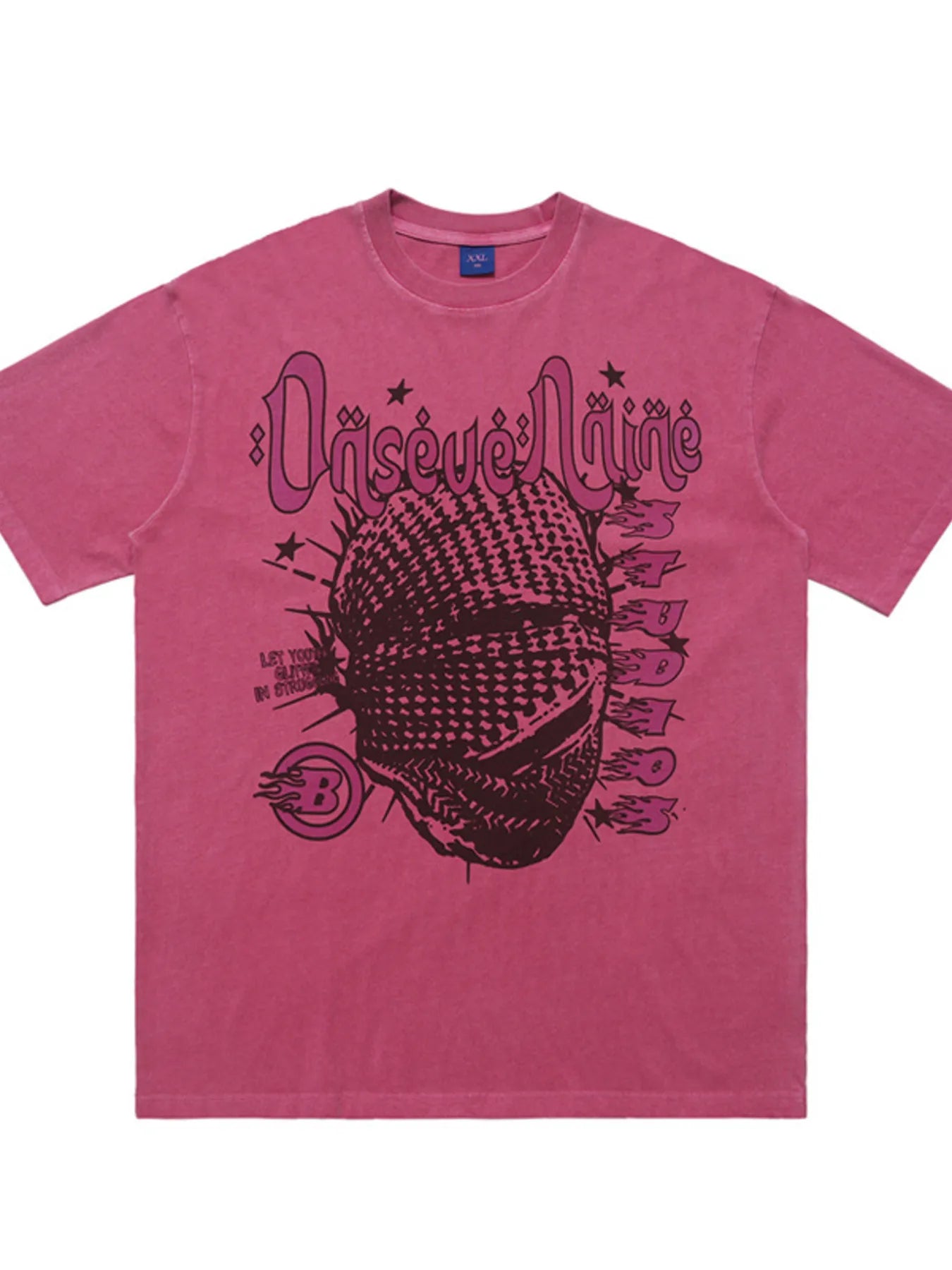 T-shirt à manches courtes et col rond pour homme avec motif graphique
