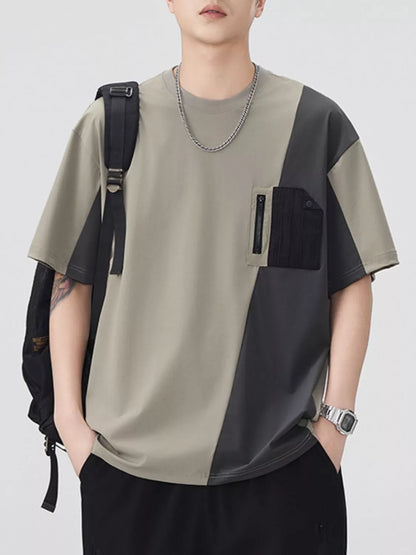 T-shirt à manches courtes pour homme grande taille,  Elégance District