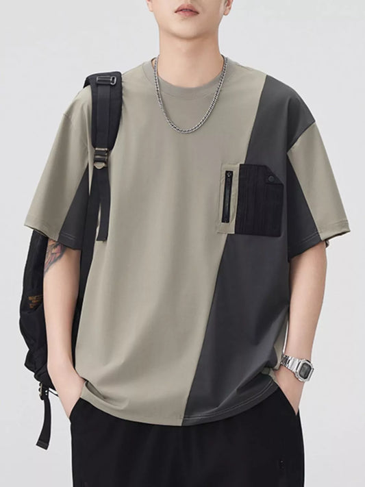 T-shirt à manches courtes pour homme grande taille,  Elégance District
