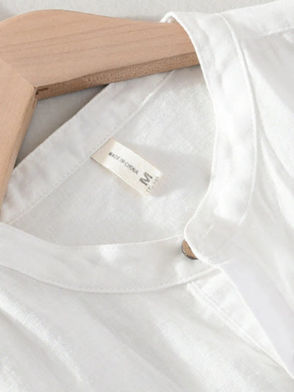 Chemise à manches courtes boutonnée grande taille pour homme   Elégance District