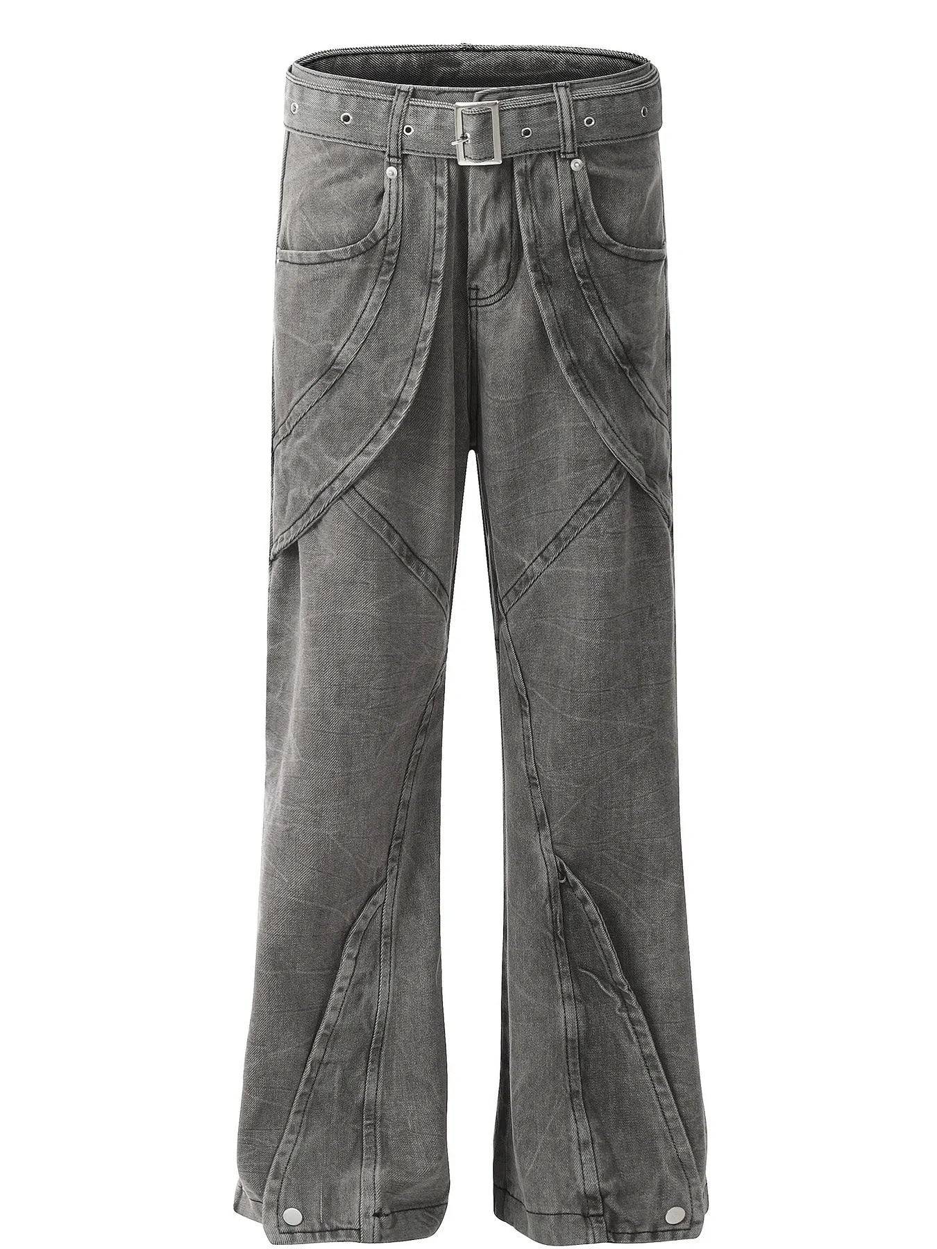 Jeans à taille haute pour hommes   Elégance District