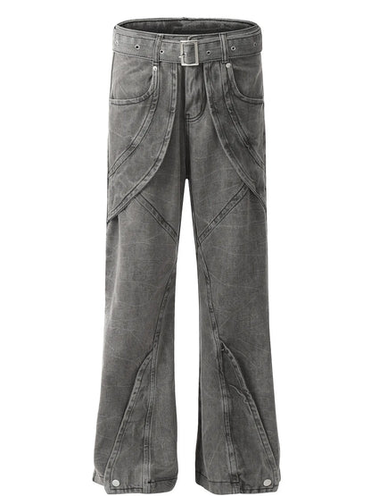 Jeans à taille haute pour hommes   Elégance District