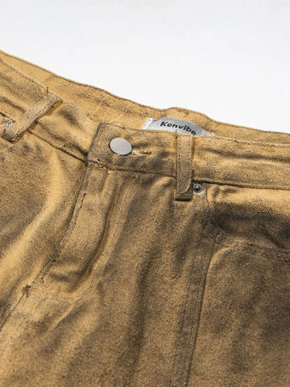 Jean cargo à jambes larges pour homme   Elégance District