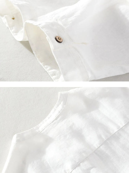 Chemise à manches courtes boutonnée grande taille pour homme   Elégance District