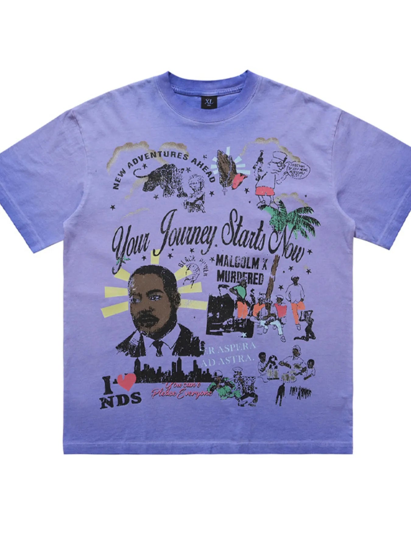 T-shirt graphique à col rond pour homme   Elégance District
