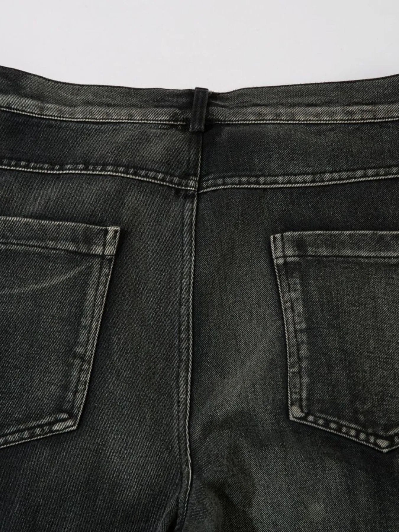 Jean cargo à jambes larges pour hommes  Elégance District