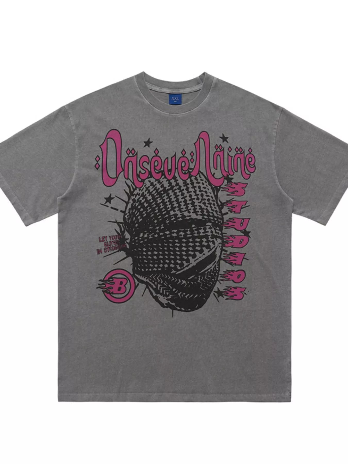 T-shirt à manches courtes et col rond pour homme avec motif graphique