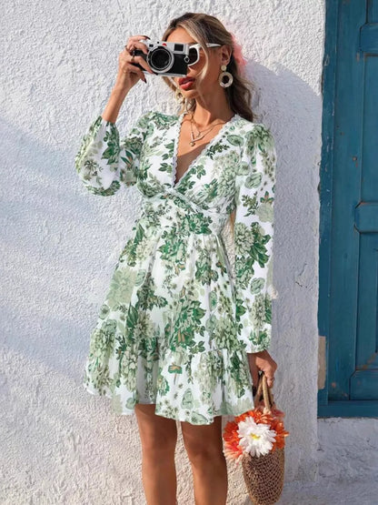 Mini Robe imprimé floral,  Elégance District
