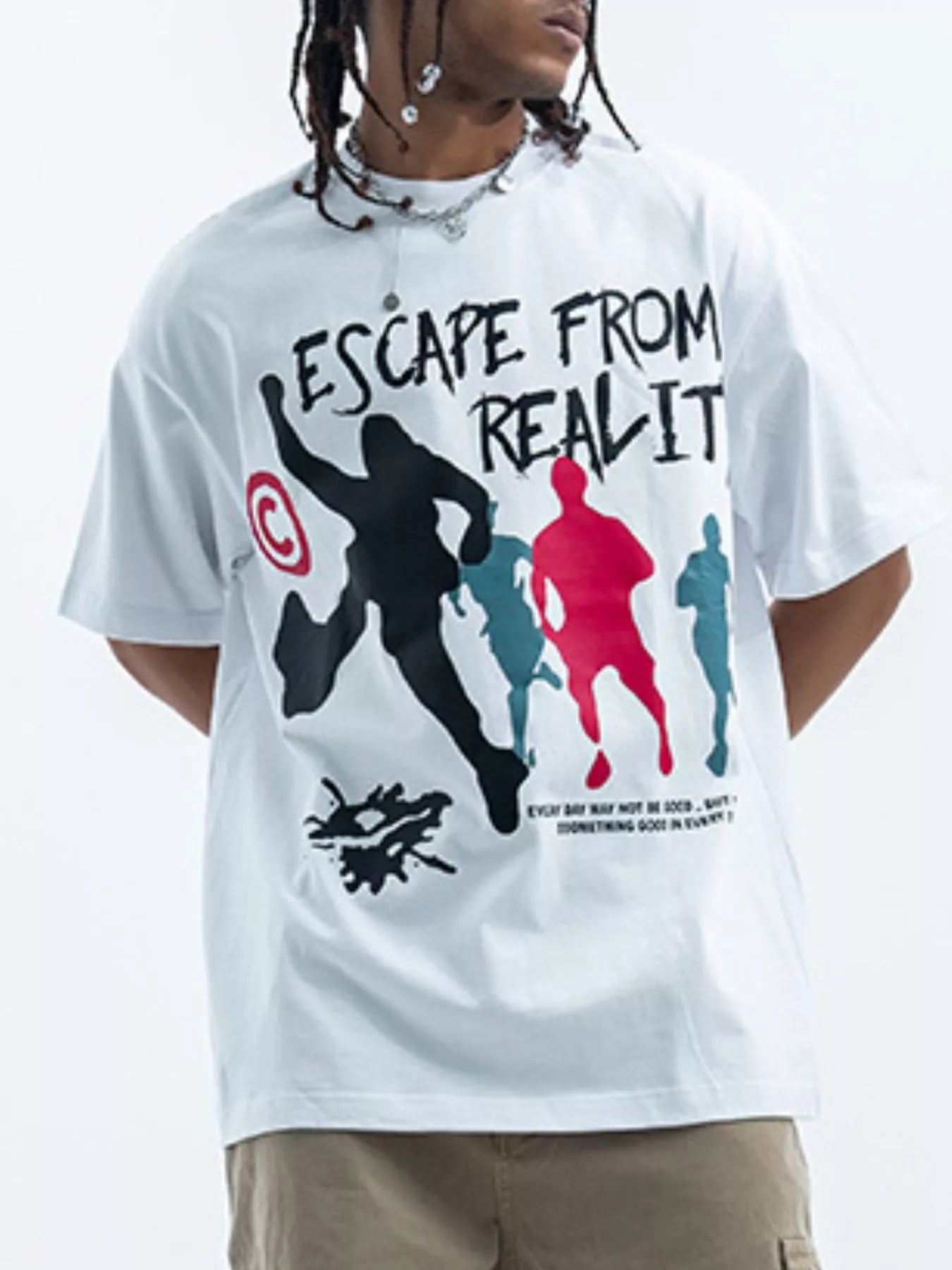 T-shirt à manches courtes et col rond pour homme   Elégance District