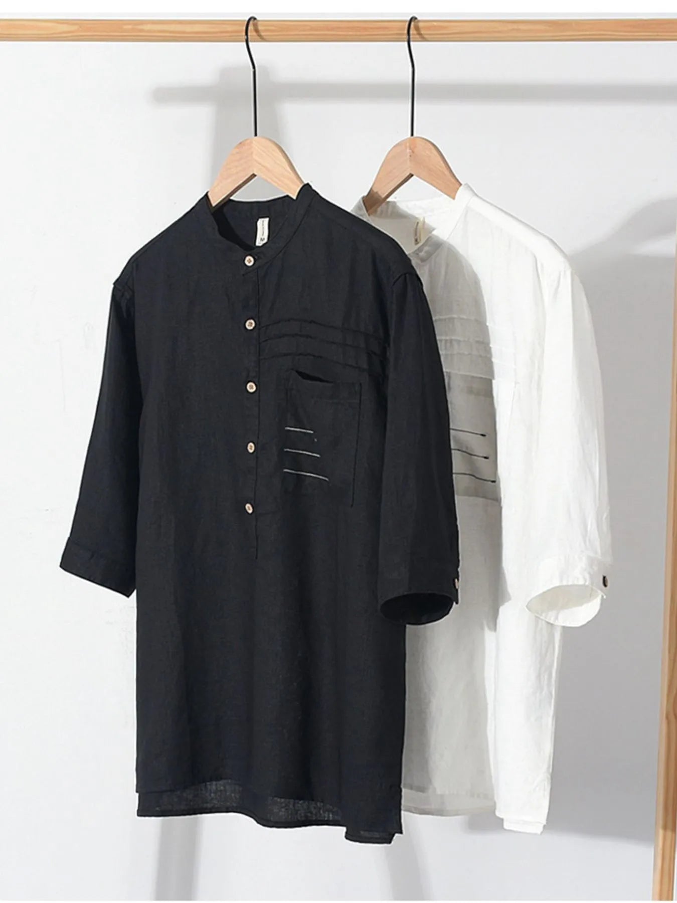 Chemise à manches courtes boutonnée grande taille pour homme   Elégance District