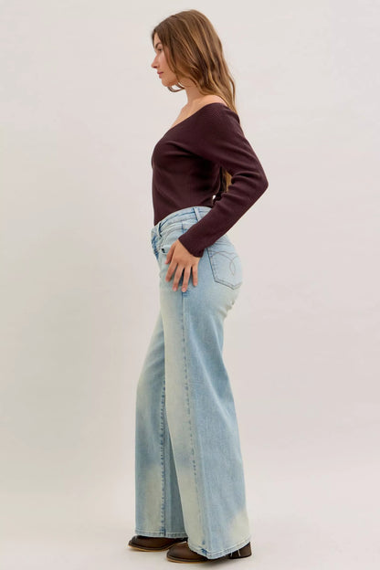 Jean droit taille haute Judy Blue  Elégance District