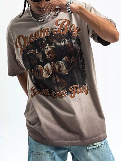 T-shirt à manches courtes et col rond pour homme   Elégance District