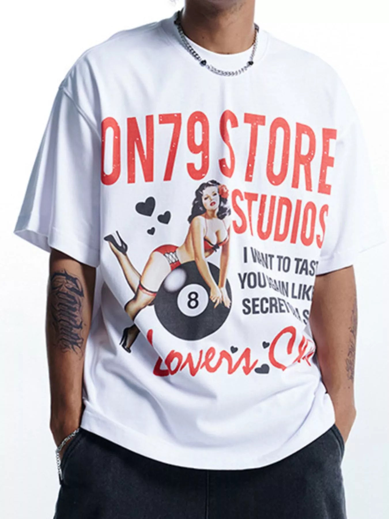 T-shirt à manches courtes et col rond pour homme   Elégance District