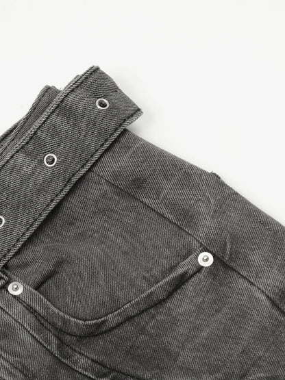 Jeans à taille haute pour hommes   Elégance District
