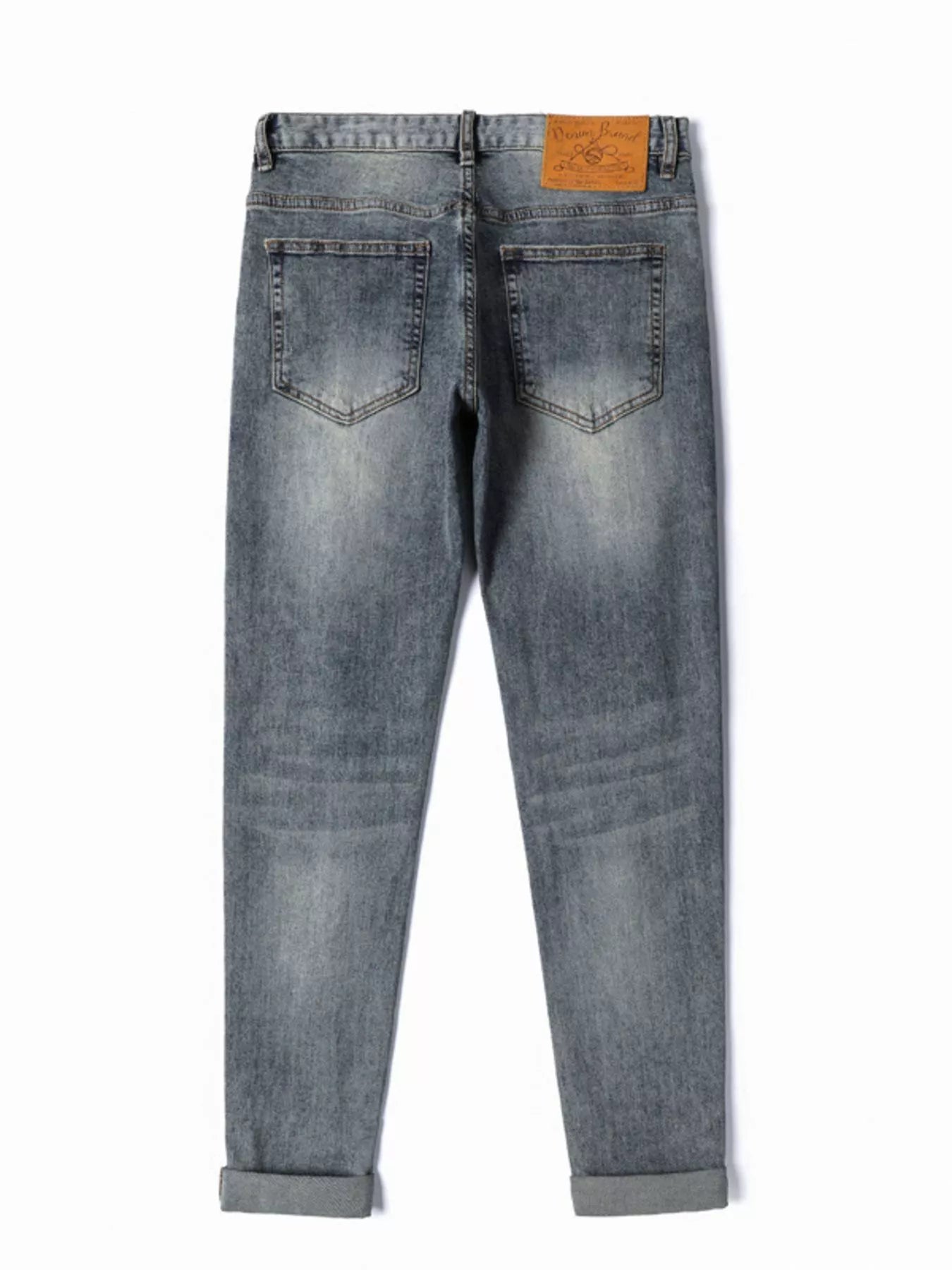 Jeans slim délavés pour hommes   Elégance District