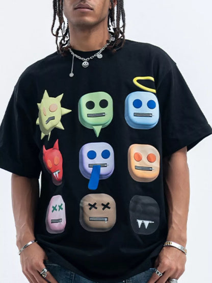 T-shirt à manches courtes et col rond pour homme   Elégance District